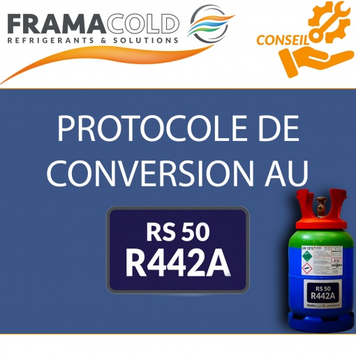 Protocole de conversion de R404A