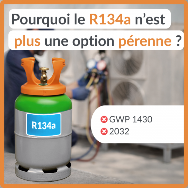 Pourquoi le R134a n’est plus une option pérenne ?