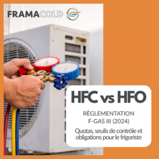 HFC et HFO : quelles différences avec la réglementation F-Gas III (2024) ?
