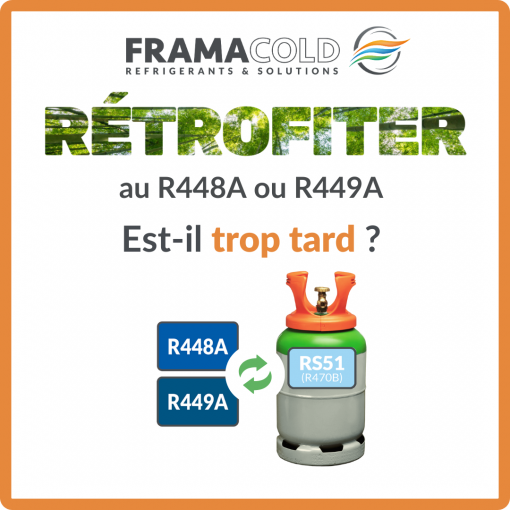 Est-il trop tard pour rétrofiter au R448A ou R449A ? 